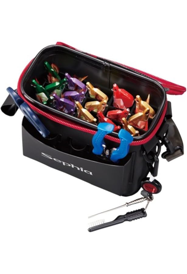 Amazon | シマノ(SHIMANO) セフィア メタルスッテ船縁ポーチ ホワイト